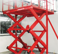 剪叉式電動(dòng)升降貨梯，固定式液壓升降貨梯